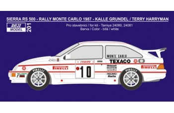 Transkit – Ford Sierra 500RS - Rally Monte Carlo 1987 - Grundel / Harryman